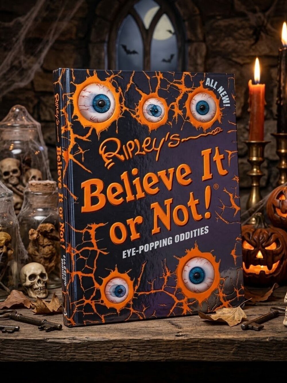 Halloween Limited Edition Ripleys Believe it or not “Eye-popping oddities” Book
